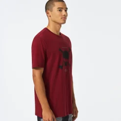 Blurred Scatter Skull Tee<Oakley Cheap
