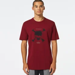 Blurred Scatter Skull Tee<Oakley Cheap