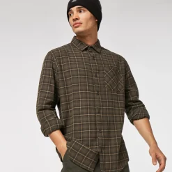 Podium Plaid Ls Flannel<Oakley Cheap