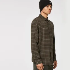 Podium Plaid Ls Flannel<Oakley Cheap