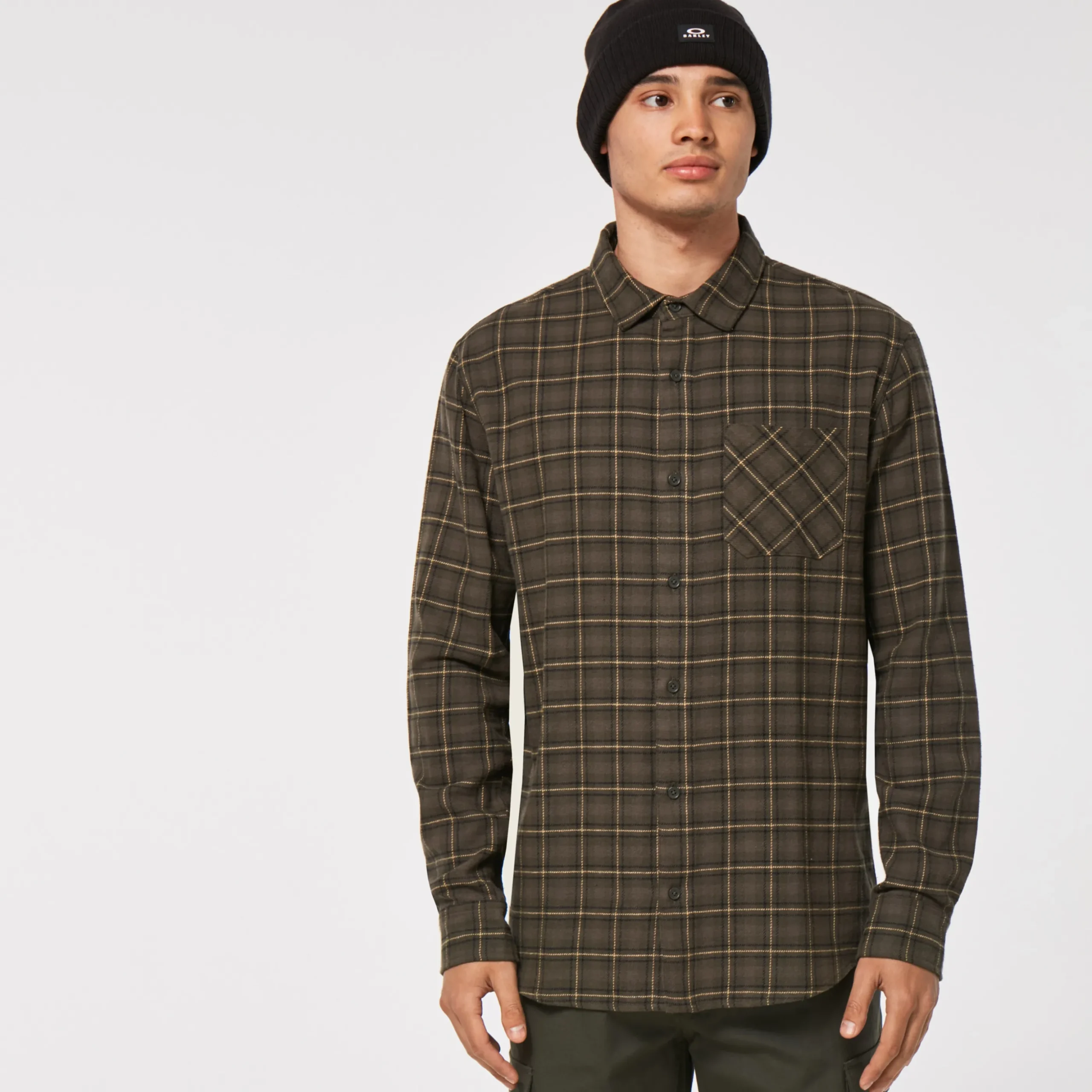 Podium Plaid Ls Flannel<Oakley Cheap